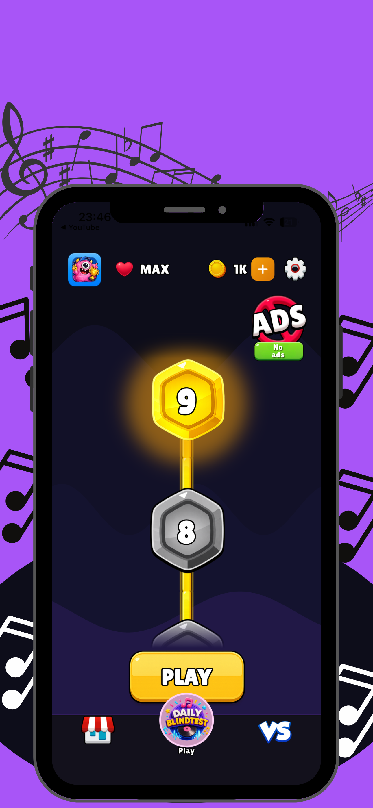 Daily BlindTest Screenshot 1
