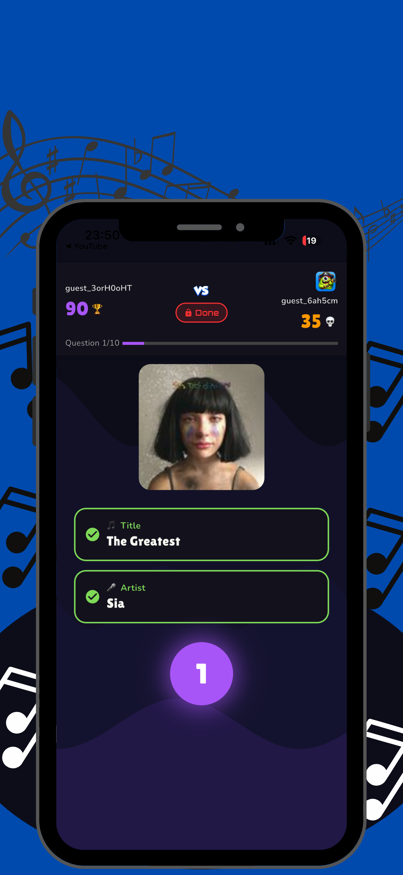 Daily BlindTest Screenshot 2