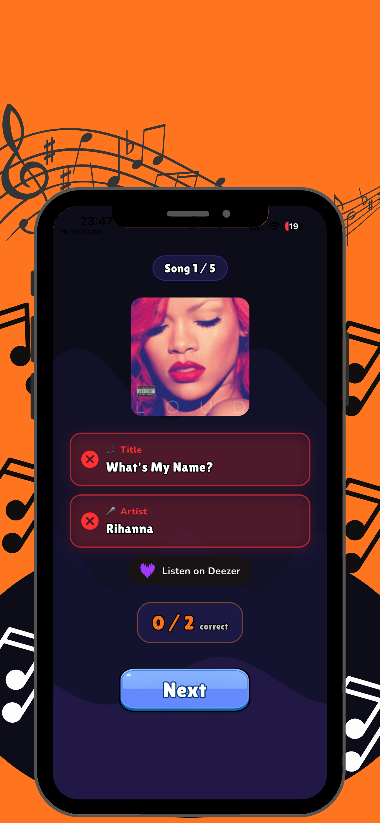 Daily BlindTest Screenshot 4